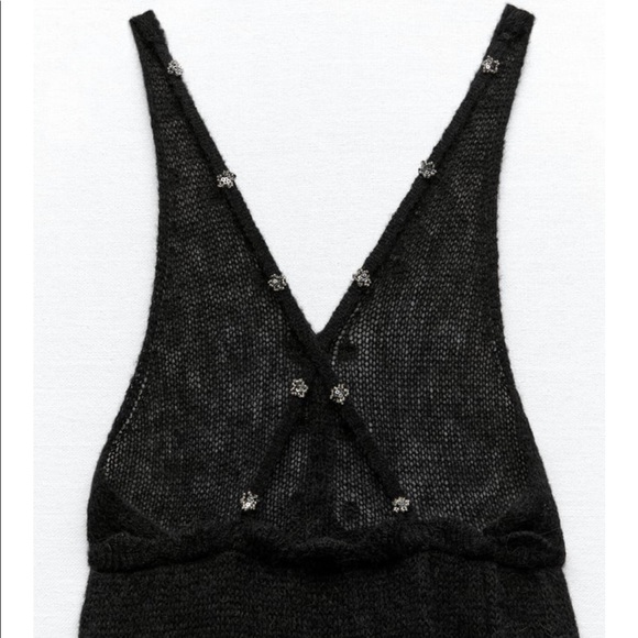 ZARA NWT WOOL AND ALPACA DRESS - Picture 6 of 10